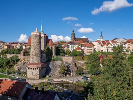 View from the Friedensbruecke