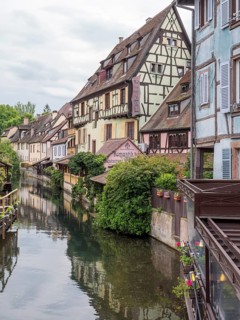 Half-timbered houses in La Petite Venise district