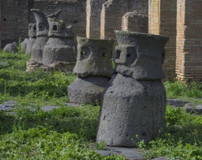 Basalt grain mills