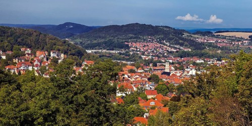 View of Eisenach from the Goepelskuppe