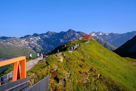 Viewing platform Grossvenediger Blick