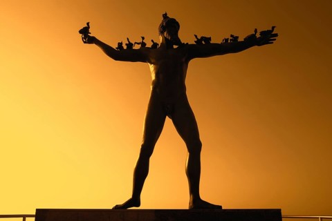 Bronze sculpture Eternity