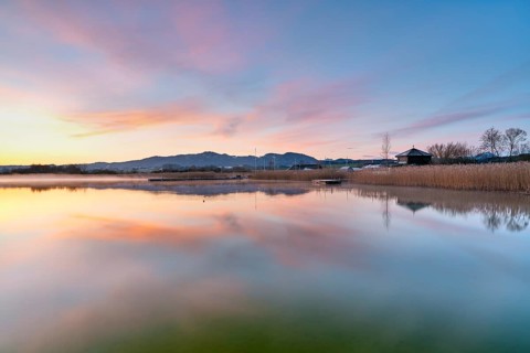Sunrise on the Wallersee