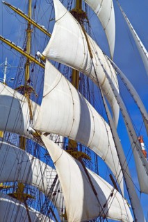 Sails of the Gorch Fock