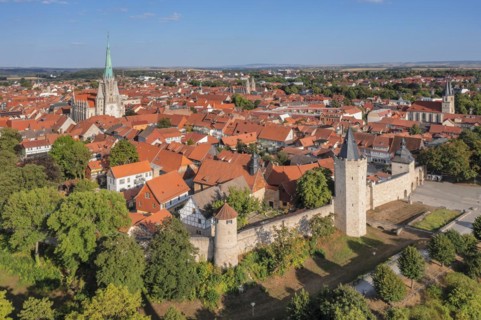Muehlhausen with city wall
