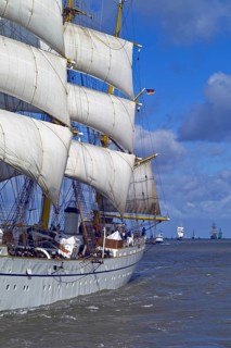 Stern of the Gorch Fock