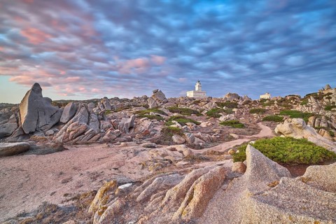 Lighthouse at sunrise