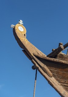 Close-up of bow