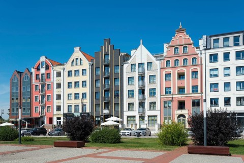 Houses in Rybacka Street