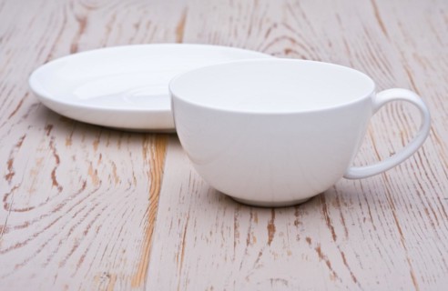 Cup and saucer