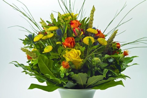 Bouquet in a vase