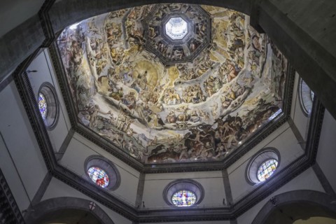 Interior of the Dome of the Basillica di Santa Maria del Fiore