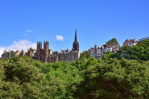 Silhouette of Edinburgh