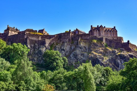 The Edinburgh Castle in Edinburgh