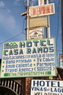 Hotel sign