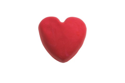 Cracked fondant icing heart