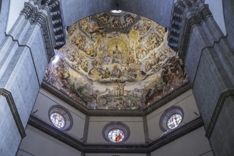 Interior of the Dome of the Basillica di Santa Maria del Fiore