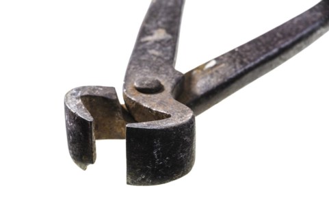 Set of old pincers