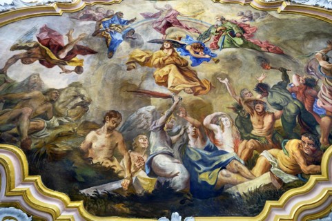 Ceiling fresco