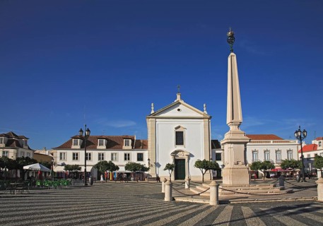 Praca do Marques de Pombal Square in Vila Real de Santo Antonio
