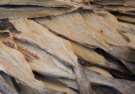 Dried stockfish