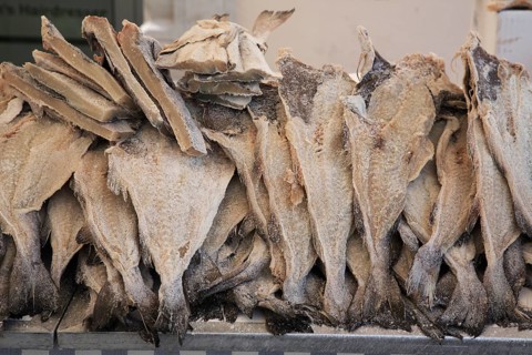 Dried stockfish