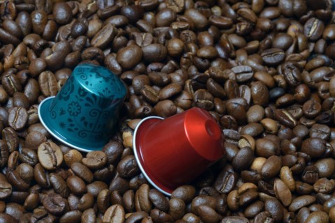 Coffee capsules and coffee beans