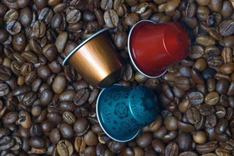 Coffee capsules and coffee beans