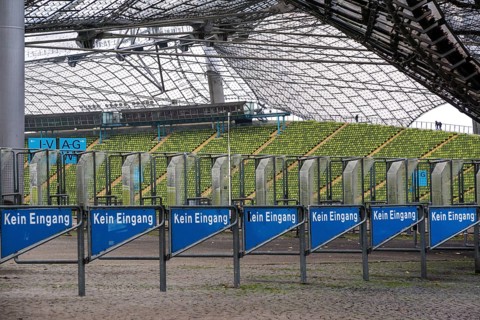 Exit gates Olympic Stadium