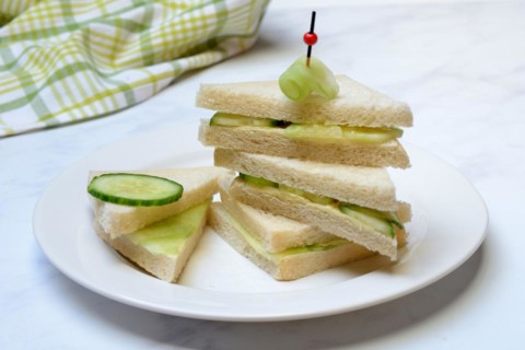 English cucumber sandwich