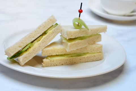 English cucumber sandwich