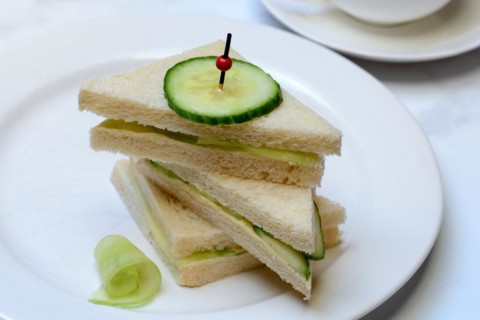 English cucumber sandwich