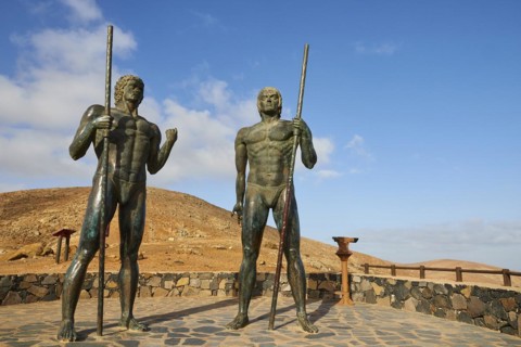 Bronze statues