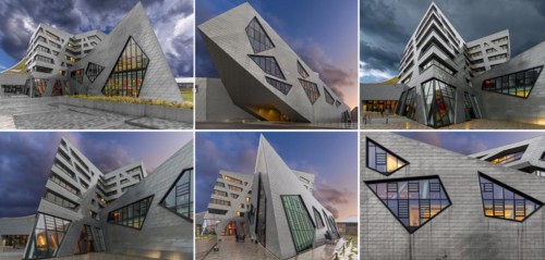 University building by the American architect Daniel Liebeskind