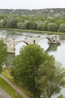 Pont dAvignon or Pont Saint-Benezet over the Rhone