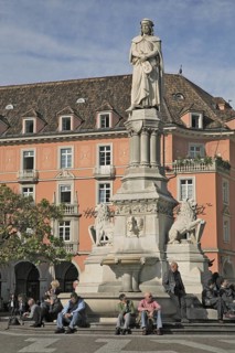 At Waltherplatz in Bolzano