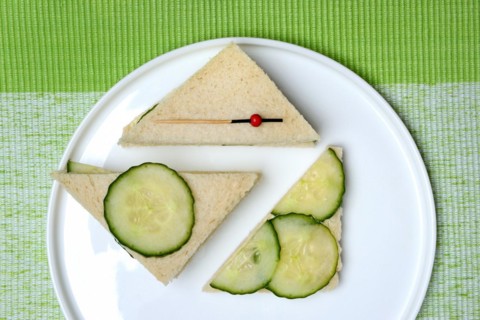 English cucumber sandwich