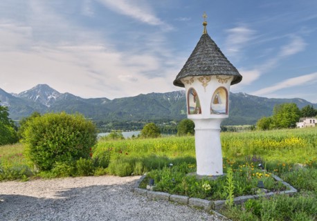 Romanesque wayside shrine at Lake Faak