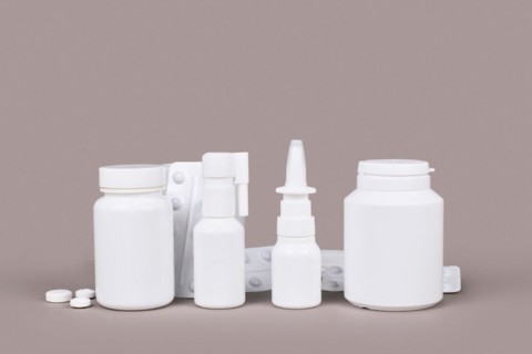 Various medication for cold and flue