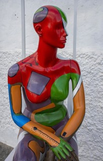 Sunday market and old town of Teguise