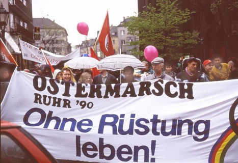 The traditional Easter march