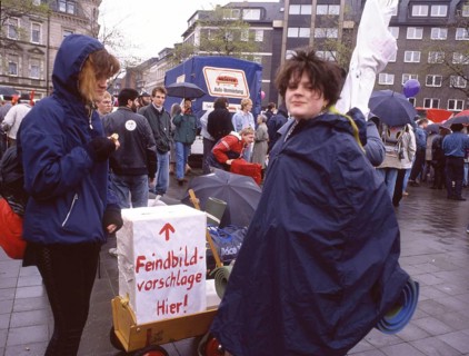 The traditional Easter march