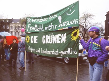 The traditional Easter march