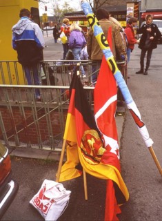 The traditional Easter march