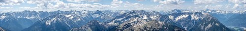 Alpine panorama