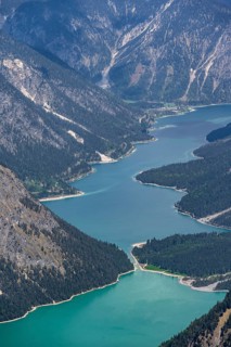 View from Thaneller to the Plansee