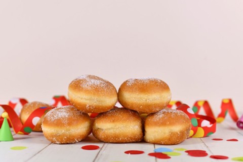 German traditional 'Berliner Pfannkuchen'