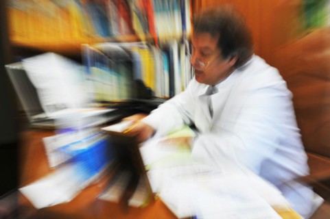 The specialist in neurology and psychotherapy cares for his patients not only with nervous disorders but also with mental illnesses