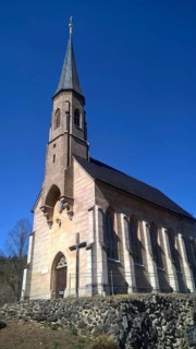 Maria Hilf neo-Gothic chapel