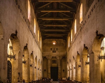 Cathedral of Santa Maria delle Colonne incorporates an ancient Ahtene temple